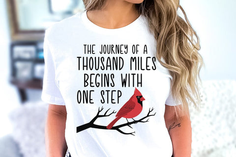 Christmas Cardial Quotes SVG Design, Cardinal T-shirt SVG FiveStarCrafting 
