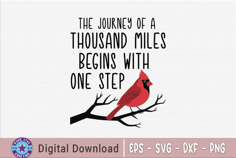 Christmas Cardial Quotes SVG Design, Cardinal T-shirt SVG FiveStarCrafting 