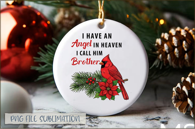 Christmas Cardinal Ornaments PNG Sublimation Shetara Begum 