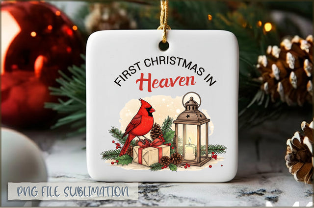 Christmas Cardinal Ornaments PNG Sublimation Shetara Begum 