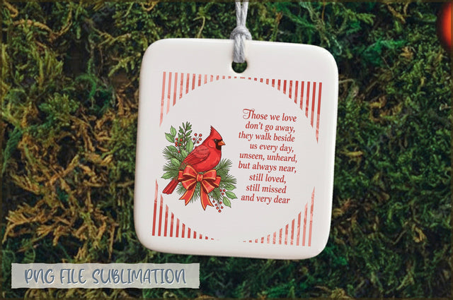 Christmas Cardinal Ornaments PNG Sublimation Shetara Begum 