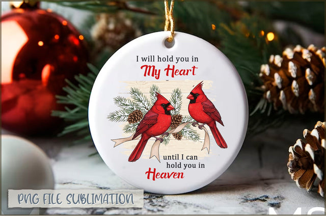 Christmas Cardinal Ornaments PNG Sublimation Shetara Begum 