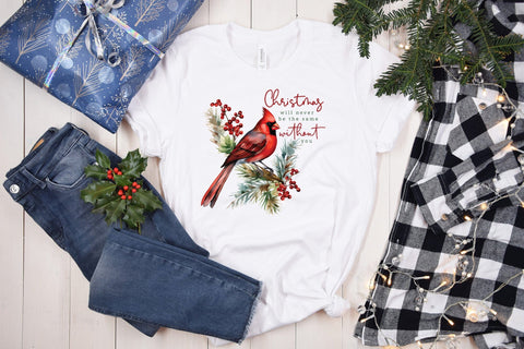 Christmas Cardinal PNG Sublimation Sublimation CraftLabSVG 