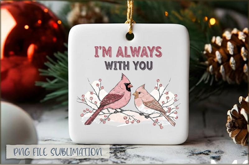 Christmas Cardinal PNG Sublimation Sublimation Shetara Begum 