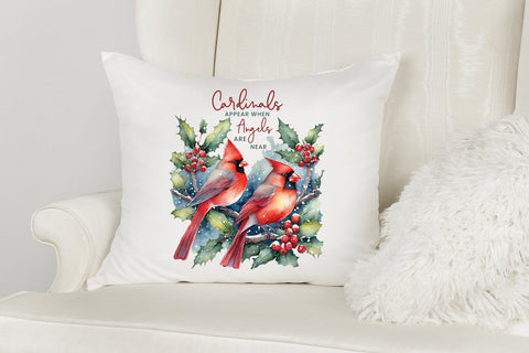 Christmas Cardinal Sublimation Design Sublimation CraftLabSVG 
