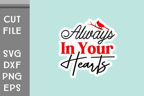 Christmas Cardinals Sticker SVG SVG Svgcraft 