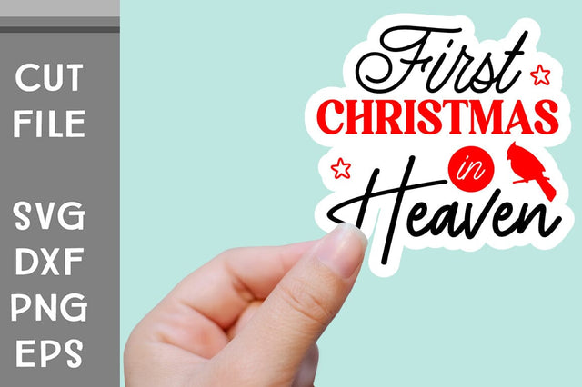 Christmas Cardinals Sticker SVG SVG Svgcraft 