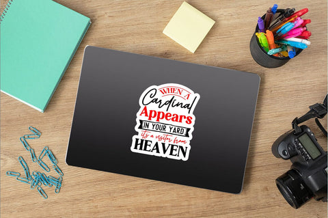 Christmas Cardinals Sticker SVG SVG Svgcraft 