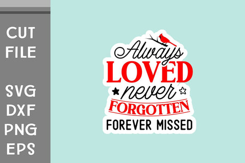 Christmas Cardinals Sticker SVG SVG Svgcraft 