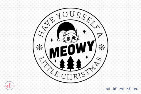 Christmas Cat SVG Design SVG CraftLabSVG 