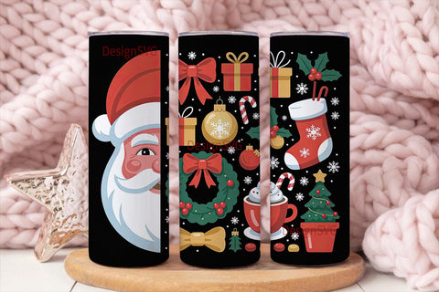 Christmas Cheer 20oz Tumbler Wrap Sublimation DesignSVG 