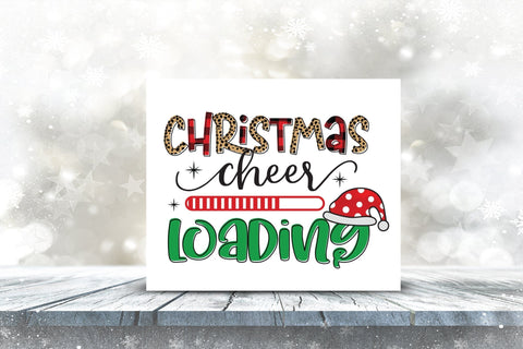 Christmas Cheer Loading PNG Sublimation Sublimation CraftLabSVG 