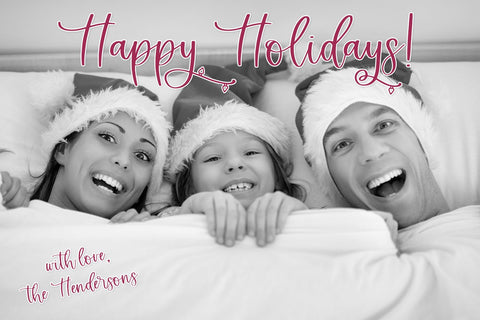 Christmas Cheer Script Font Beck McCormick 