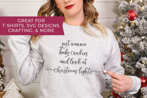 Christmas Cheer Script Font Beck McCormick 
