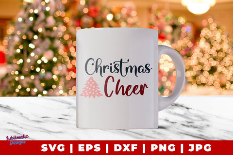 Christmas Cheer SVG | Christmas Cheer Sign Laser SVG | Christmas Cheer Sublimation Design | Christmas Sublimation Design PNG SVG Sublimatiz Designs 