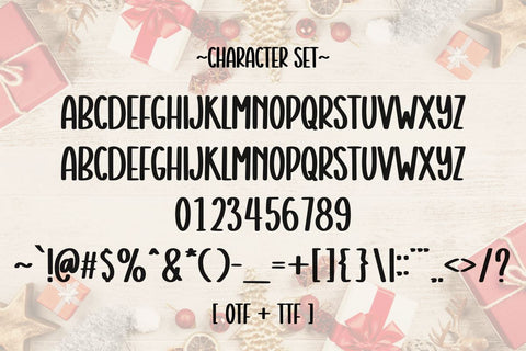 Christmas Classic Font Masyafi Studio 