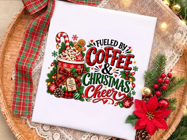 Christmas Coffee PNG Sublimation Design SVG artprintfile 