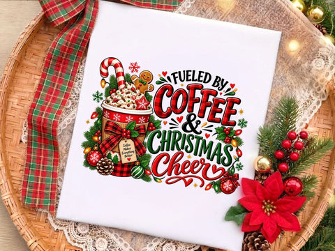 Christmas Coffee PNG Sublimation Design SVG artprintfile 