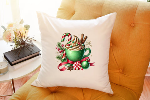 Christmas Coffee Sublimation Clipart Sublimation designartist 
