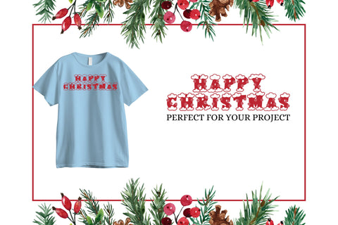 Christmas College Font Dm Letter Studio 