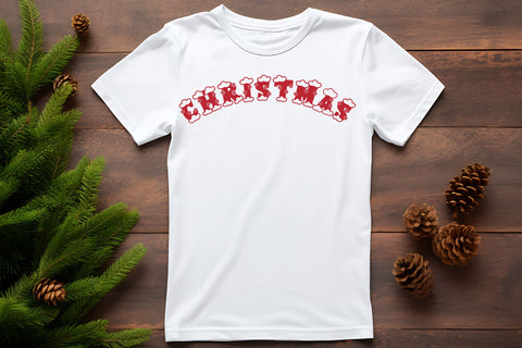 Christmas College Font Dm Letter Studio 