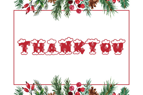 Christmas College Font Dm Letter Studio 