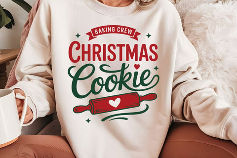 Christmas Cookie Baking Crew SVG Angelina750 