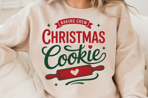 Christmas Cookie Baking Crew SVG Angelina750 