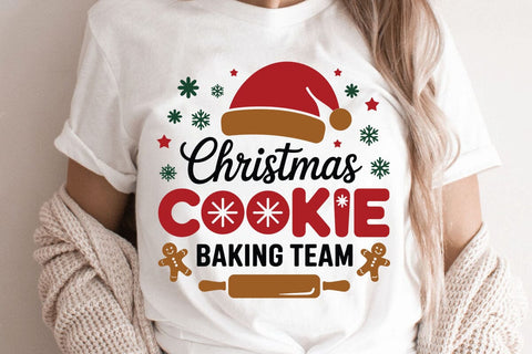 Christmas Cookie Baking Team SVG Angelina750 