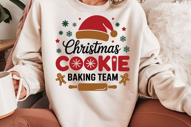 Christmas Cookie Baking Team SVG Angelina750 