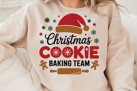 Christmas Cookie Baking Team SVG Angelina750 