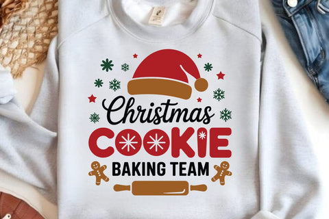 Christmas Cookie Baking Team SVG Angelina750 