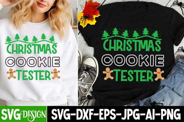 Christmas Cookie Tester SVG Design, Christmas Crew SVG Cut File ,My First Christmas SVG Cut File,Christmas SVG Cut File, Christmas Sublimation Design PNG SVG BlackCatsMedia 