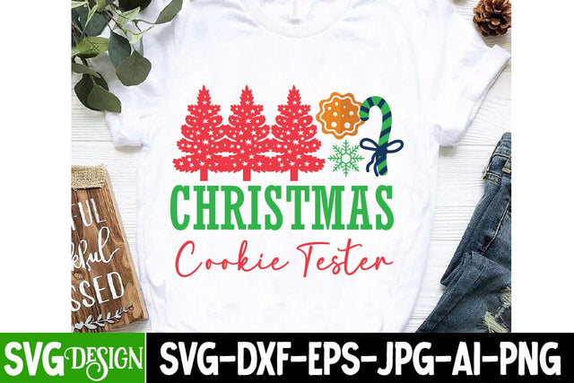 Christmas Cookies Tester Svg Design,Christmas SVG ,Christmas SVG Design, Christmas SVG Bundle,Farmhouse Christmas SVG,Funny Christmas SVG Design SVG BlackCatsMedia 