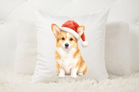 Christmas Corgi PNG SVG Pickled Thistle Creative 