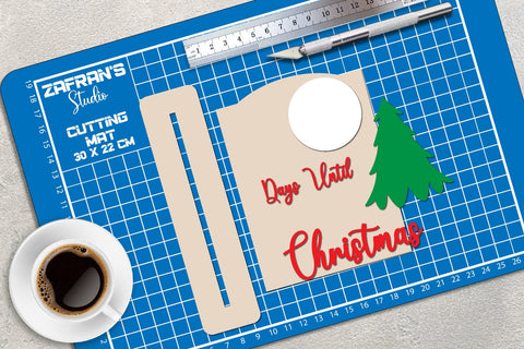 Christmas Countdown Board | Day Until Christmas SVG zafrans studio 