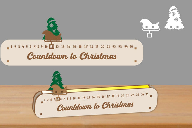 Christmas Countdown - Day Until Christmas svg SVG zafrans studio 