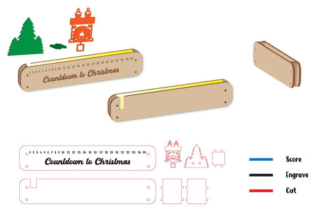 Christmas Countdown - Day Until Christmas svg SVG zafrans studio 