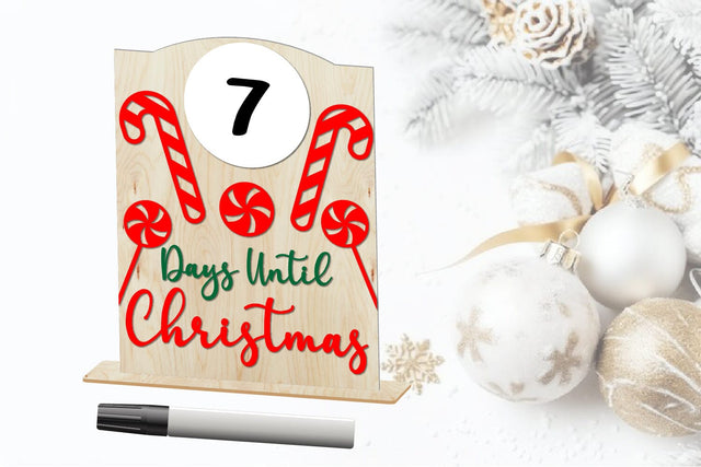 Christmas Countdown | Day Until Christmas SVG zafrans studio 