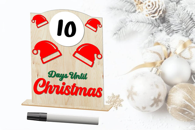 Christmas Countdown | Day Until Christmas SVG zafrans studio 