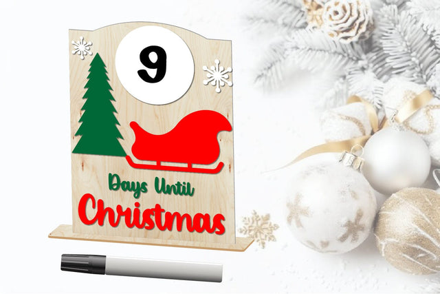 Christmas Countdown | Day Until Christmas SVG zafrans studio 