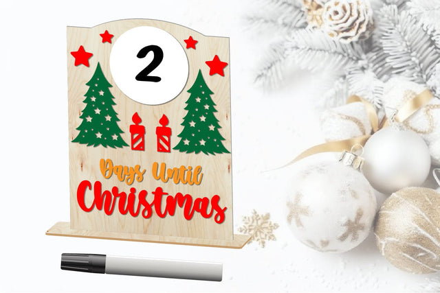 Christmas Countdown | Day Until Christmas SVG zafrans studio 