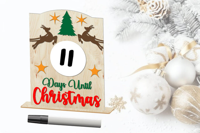 Christmas Countdown | Day Until Christmas SVG zafrans studio 