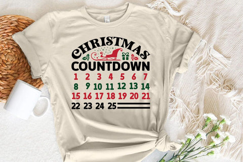 Christmas Countdown SVG Angelina750 