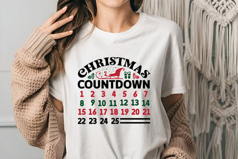 Christmas Countdown SVG Angelina750 
