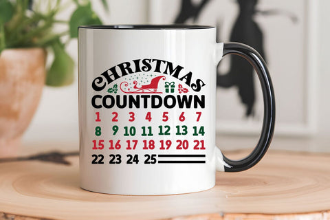 Christmas Countdown SVG Angelina750 