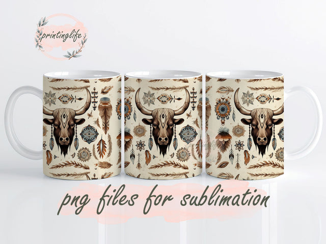 Christmas Cow Designs, Seamless 20oz Christmas Cow Wrap, Christmas Cow Digital Download, Christmas wrap Sublimation PrintingLife 