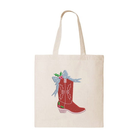 Christmas Cowboy Boot Embroidery Design Embroidery/Applique DESIGNS Creatively Embroidery 