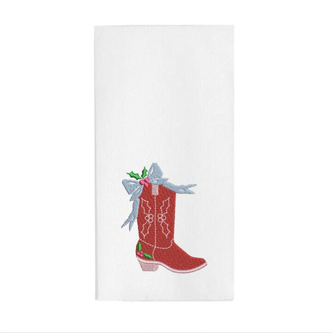 Christmas Cowboy Boot Embroidery Design Embroidery/Applique DESIGNS Creatively Embroidery 