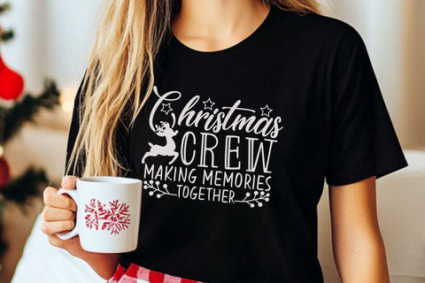 Christmas Crew Making Memories Together| Family Christmas SVG Cutting Files. SVG CosmosFineArt 